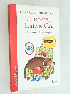 Imagen del vendedor de Hamster, Katz & Co : das kleine Haustierquiz. a la venta por Versandantiquariat Christian Back