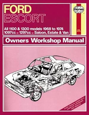 Image du vendeur pour Ford Escort Mk I 1100 & 1300 (68 - 74) Haynes Repair Manual (Paperback) mis en vente par AussieBookSeller