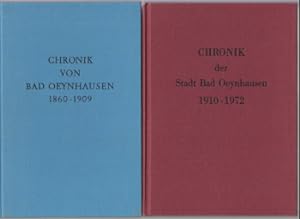 Seller image for Chronik von Bad Oeynhausen. 1860 - 1909 und 1910 - 1972. Chronik der Stadt Bad Oeynhausen. for sale by Antiquariat ExLibris Erlach Eberhard Ott
