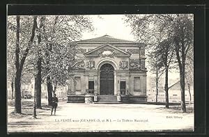 Carte postale La Ferte-sous-Jouarre, Le Theatre municipal