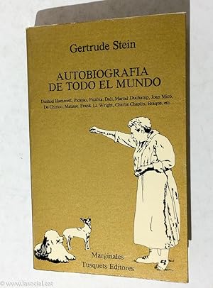 Imagen del vendedor de Autobiografa De Todo El Mundo (Dashiel Hammett, Picasso, Picabia, Dal, Marcel Duchamp; Joan Mir, De Chirico, Matisse, Frank Ll. Wright, Charlie Chaplin, Braque, Etc.) a la venta por La Social. Galera y Libros