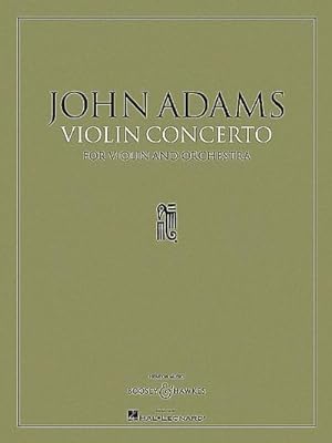 Bild des Verkufers fr Concertofor violin and orchestra : score zum Verkauf von AHA-BUCH GmbH
