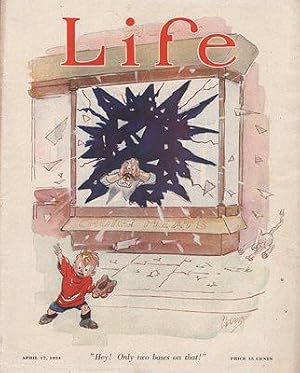 Bild des Verkufers fr ORIG. VINTAGE MAGAZINE COVER/ LIFE - APRIL 17 1924 zum Verkauf von Monroe Street Books