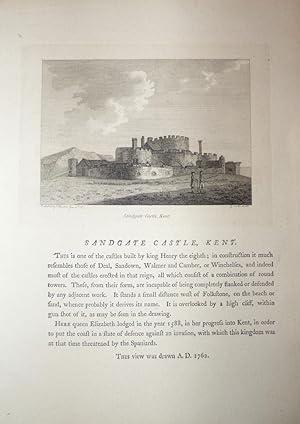 The Antiquities of England and Wales - SANDGATE CASTLE, KENT