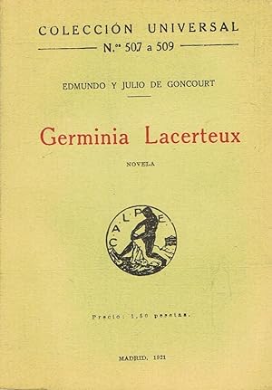 Seller image for GERMINIA LACERTEUX for sale by Librera Torren de Rueda