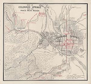 Colorado Springs. The Gateway to Colorado's Grandest Scenery. Free Guide and Map of Colorado Spri...