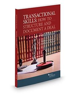 Bild des Verkufers fr Transactional Skills: How to Structure and Document a Deal zum Verkauf von BarristerBooks