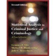 Image du vendeur pour Statistical Analysis in Criminal Justice and Criminology mis en vente par eCampus