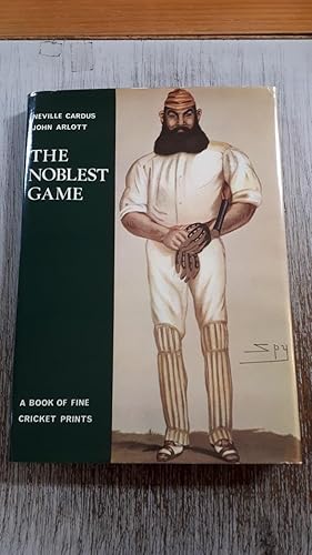 Imagen del vendedor de The Noblest Game. A book of fine cricket prints. a la venta por City Basement Books