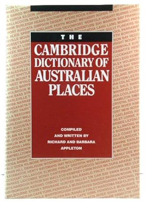 Seller image for The Cambridge Dictionary of Australian Places for sale by PsychoBabel & Skoob Books