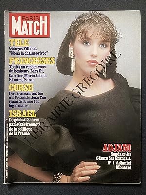 PARIS MATCH-N°1710-5 MARS 1982-ISABELLE ADJANI