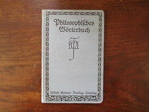 Seller image for Philosophisches Wörterbuch for sale by Rudi Euchler Buchhandlung & Antiquariat