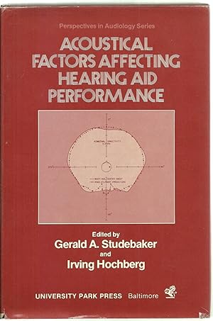 Bild des Verkufers fr Acoustical Factors Affecting Hearing Aid Performance zum Verkauf von Sabra Books