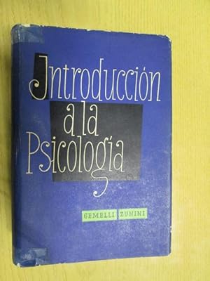 Imagen del vendedor de INTRODUCCION A LA PSICOLOGA a la venta por LIBRERIA AZACAN