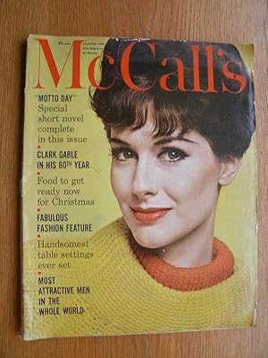 Seller image for McCall's Magazine November 1960 for sale by Scene of the Crime, ABAC, IOBA