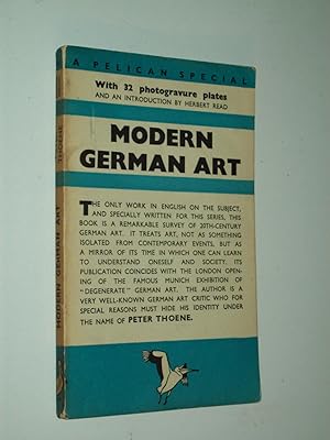 Seller image for Modern German Art [Pelican Special S6] for sale by Rodney Rogers