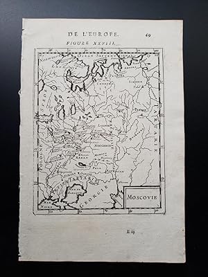 Original Map - "De L'Europe. Figure XXVIII. Moscovie."