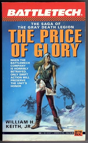 Seller image for BATTLETECH - THE PRICE OF GLORY for sale by Mirror Image Book