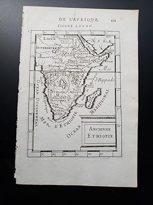 Original Map - "De L'Afrique. Figure LXXXV. Ancienne Ethiopie."