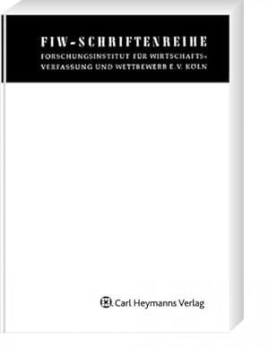 Seller image for Die prozessuale Durchsetzung privater Ansprche im Kartellrecht. FIW-Schriftenreihe. for sale by Antiquariat Bookfarm