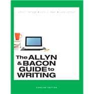 Imagen del vendedor de Allyn & Bacon Guide to Writing, The, Concise Edition a la venta por eCampus
