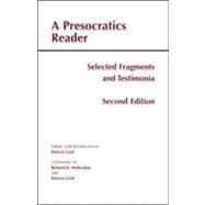 Imagen del vendedor de A Presocratics Reader: Selected Fragments and Testimonia a la venta por eCampus