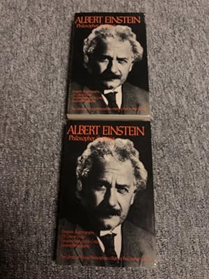 Bild des Verkufers fr Albert Einstein Philosopher-Scientist Volume One and Two Library of Living Philosophers Volume VII zum Verkauf von PlanetderBuecher