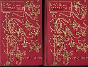 DAVID COPPERFIELD. TWO VOLUMES, ART NOUVEAU BINDING