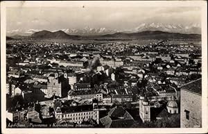 Seller image for Ansichtskarte / Postkarte Ljubljana Laibach Slowenien, Panorama s Kamniskimi planinami for sale by akpool GmbH