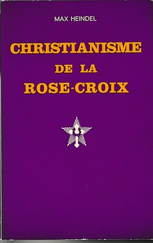 Image du vendeur pour Christianisme de la Rose-croix mis en vente par Librairie l'Aspidistra