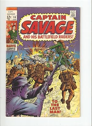 Captain Savage and His Battlefield Raiders (1st Series) #10