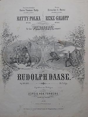 Seller image for DAASE Rudolph Renz-Galop Piano ca1860 for sale by partitions-anciennes