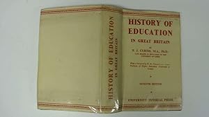 Seller image for History of education in Great Britain for sale by Goldstone Rare Books