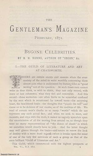 The Gentleman's Magazine for February 1871. A rare original monthly issue of the Gentleman's Maga...
