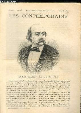 Bild des Verkufers fr Gustave Flaubert, romancier (1821-1880). LES CONTEMPORAINS N 707 zum Verkauf von Le-Livre