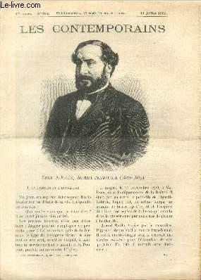 Bild des Verkufers fr Emile Augier, auteur dramatique (1820-1889). LES CONTEMPORAINS N 874 zum Verkauf von Le-Livre