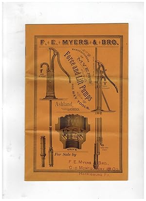 F.E. MYERS & BRO. MANUFACTURERS OF MYERS FORCE AND LIFE PUMPS AND HAY TOOLS