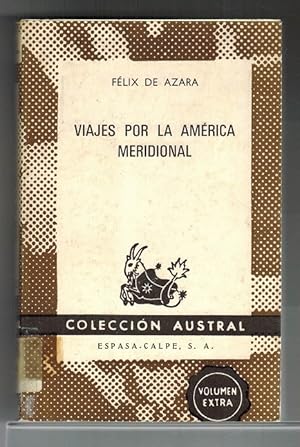 Seller image for Viajes por la Amrica Meridional. for sale by La Librera, Iberoamerikan. Buchhandlung