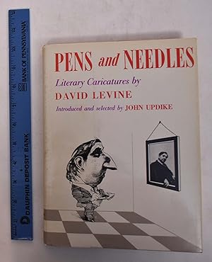 Bild des Verkufers fr Pens and Needles: Literary Caricatures By David Levine zum Verkauf von Mullen Books, ABAA