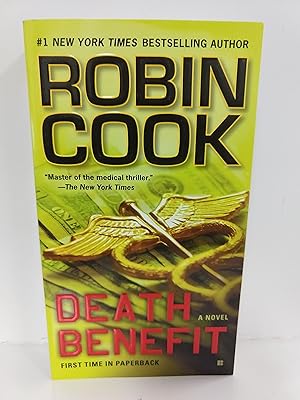 Image du vendeur pour Death Benefit (A Medical Thriller) mis en vente par Fleur Fine Books