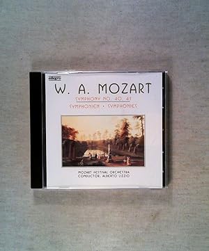 Seller image for Mozart - Symphony No. 40 + Symphony No. 41 for sale by ANTIQUARIAT Franke BRUDDENBOOKS