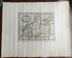 SARMARTIAE EUROPAE DELINEATIO. Theatrum geographique Europae veteris. Carte de la Sarmatie antique.