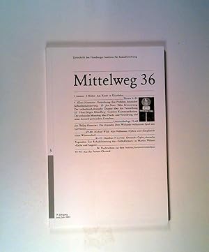 Imagen del vendedor de Mittelweg 36, Zeitschrift des Hamburger Instituts fr Sozialforschung Vertreibung: 14 Jahrgang Heft 3/2005 a la venta por ANTIQUARIAT Franke BRUDDENBOOKS