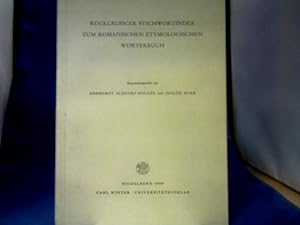 Seller image for Rcklufiger Stichwortindex zum romanischen etymologischen Wrterbuch. for sale by Antiquariat Michael Solder