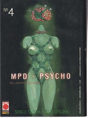 Bild des Verkufers fr MPD - Psycho 4 - Nei labirinti della mente zum Verkauf von Librodifaccia