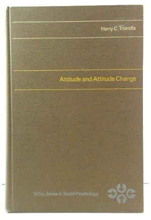 Seller image for Attitude and Attitude Change for sale by PsychoBabel & Skoob Books