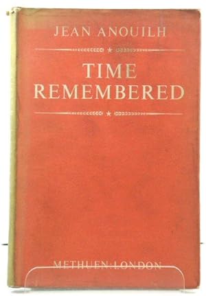 Immagine del venditore per Time Remembered venduto da PsychoBabel & Skoob Books