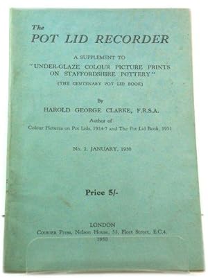 Bild des Verkufers fr The Pot Lid Recorder, No. 2, January 1950 zum Verkauf von PsychoBabel & Skoob Books