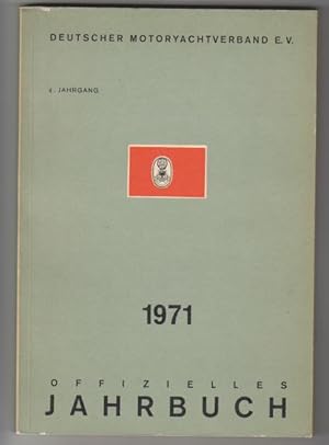 1971 Offizielles Jahrbuch: Deutscher Motoryachtverband e.V. 4. Jahrgang