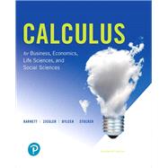 Imagen del vendedor de Calculus for Business, Economics, Life Sciences, and Social Sciences a la venta por eCampus